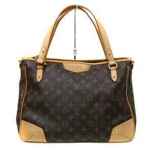 LOUIS VUITTON Estrella Monogram Canvas Handbag Brown LV